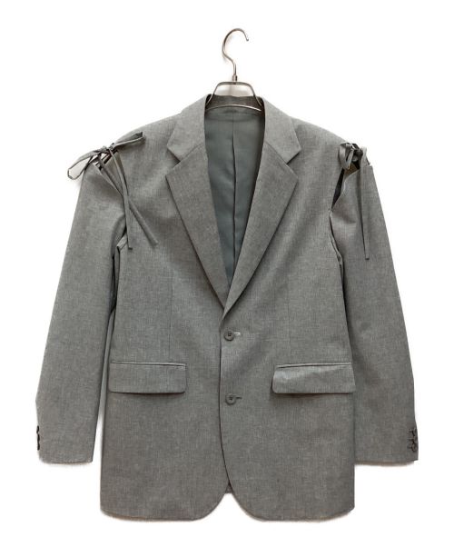 soduk（スドーク）soduk (スドーク) テーラードジャケット グレー サイズ:表記なしの古着・服飾アイテム