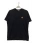 MONCLER（モンクレール）の古着「クルーネックロゴTシャツ」｜ブラック