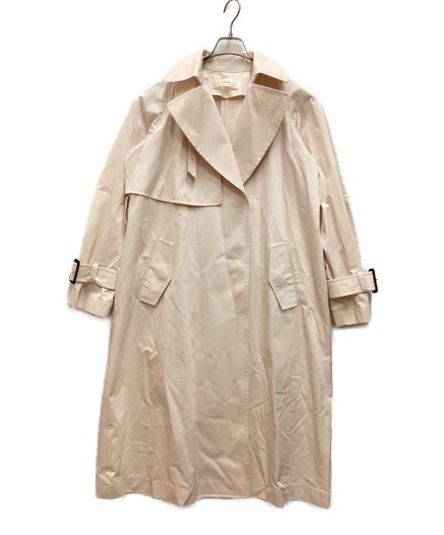CYCLAS（シクラス）CYCLAS (シクラス) トレンチコート　ロングコート ピンク サイズ:34の古着・服飾アイテム
