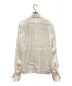CYCLAS (シクラス) シャツ　ブラウス　フロントポケット　袖デザイン ホワイト サイズ:34：5000円