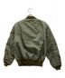 Schott×Ron Herman (ショット×ロンハーマン) MA-1ジャケット オリーブ サイズ:L：7800円