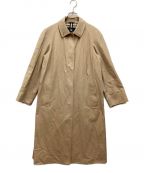 BURBERRY LONDONバーバリー ロンドン）の古着「ステンカラーコート　ロングコート」｜ベージュ