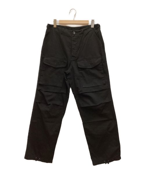 BLURHMS（ブラームス）BLURHMS (ブラームス) Light Herringbone Field Pants ブラック サイズ:3の古着・服飾アイテム