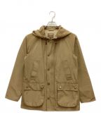 Barbour x BEAMSバブアー×ビームス）の古着「60/40 HOODED BEDALE SL」｜ブラウン