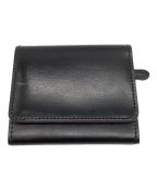 GANZOガンゾ）の古着「コンパクト二つ折り財布」｜ブラック