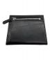 GANZO (ガンゾ) コンパクト二つ折り財布 ブラック：26000円