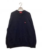 SUPREMEシュプリーム）の古着「Small Box Logo Sweater　ニット」｜ネイビー