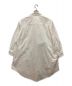 MM6 Maison Margiela (エムエムシックス メゾンマルジェラ) 6 Shirt Dress 6ロゴ シャツワンピース ホワイト サイズ:S：19800円