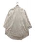 MM6 Maison Margiela (エムエムシックス メゾンマルジェラ) 6 Shirt Dress 6ロゴ シャツワンピース ホワイト サイズ:M：19800円