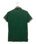 POLO RALPH LAUREN (ポロ・ラルフローレン) ポロシャツ　ポロベア　刺繍　カラーライン グリーン サイズ:S：5000円