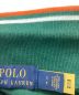 中古・古着 POLO RALPH LAUREN (ポロ・ラルフローレン) ポロシャツ　ポロベア　刺繍　カラーライン グリーン サイズ:S：5000円