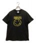 M&O Knits（エム＆オー ニットズ）の古着「プリントTシャツ」｜ブラック
