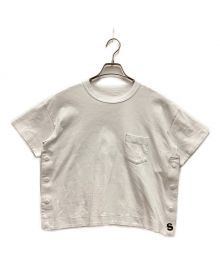 sacai（サカイ）の古着「S Cotton Jersey T-Shirt」｜ホワイト