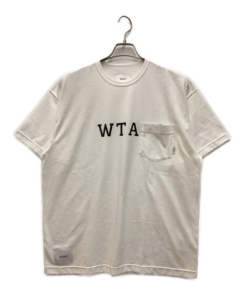 WTAPS（ダブルタップス）WTAPS (ダブルタップス) DESIGN 01 Tシャツ ホワイト サイズ:02の古着・服飾アイテム