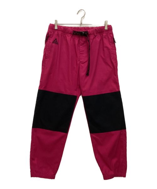 NIKE ACG（ナイキエージーシー）NIKE ACG (ナイキエージーシー) TRAIL PANT / トレイルパンツ　バイカラー ピンク サイズ:Mの古着・服飾アイテム