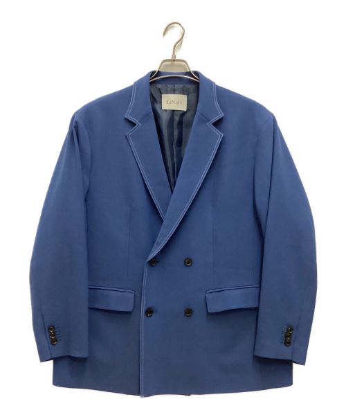 LiNoH（リノー）LiNoH (リノー) テーラードジャケット ブルー サイズ:2の古着・服飾アイテム