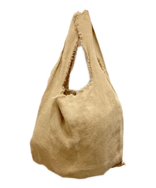 loomer（ルーマー）loomer (ルーマー) Linen Canvas Bag　リネンショッピングバッグ ベージュの古着・服飾アイテム