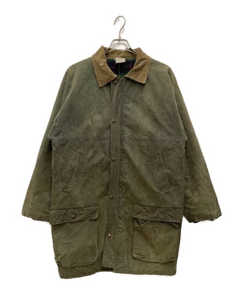 古着（古着）古着 (フルギ) オイルドジャケット オリーブ サイズ:XLの古着・服飾アイテム