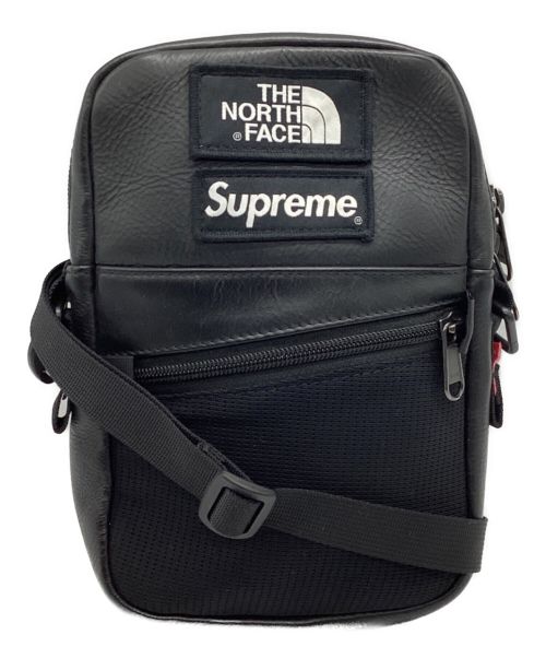 THE NORTH FACE（ザ ノース フェイス）THE NORTH FACE (ザ ノース フェイス) SUPREME (シュプリーム) Leather Shoulder Bag　レザーショルダーバッグ　の古着・服飾アイテム