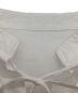 中古・古着 RIVE DROITE (リヴドロワ) レースカフスロングシャツ　オーバーサイズ　フロントリボン ホワイト サイズ:F：5000円