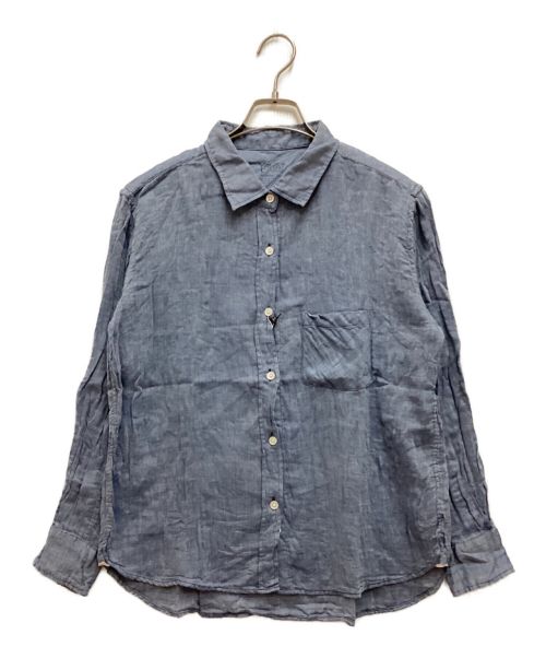 YANUK（ヤヌーク）YANUK (ヤヌーク) コットンシャツ ブルー サイズ:XS 未使用品の古着・服飾アイテム