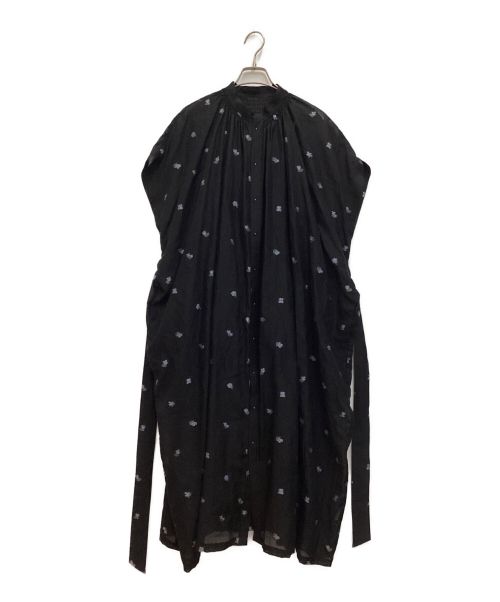ASEEDONCLOUD（アシードンクラウド）ASEEDONCLOUD (アシードンクラウド) PRAYER SMOCK DRESS ブラック サイズ:Freeの古着・服飾アイテム