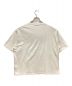 FRAMeWORK (フレームワーク) フレンチロゴTシャツ　クルーネック ホワイト サイズ:-：6000円