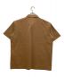 DESCENTE (デサント) HALF ZIP P/O SHIRT / ハーフジッププルオーバーシャツ ブラウン サイズ:M：5000円