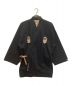 A BATHING APE（アベイシングエイプ）の古着「kimono shirt / 着物シャツ　刺繍　忍者」｜ブラック