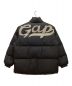 GAP (ギャップ) ヘビーウェイト ショート ダウンジャケット　スタンドカラー　バックロゴ　リフレクターロゴ ブラック サイズ:M：10000円