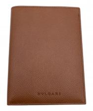 BVLGARI (ブルガリ) レザーカードケース ブラウン