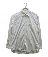 BALENCIAGA (バレンシアガ) ビッグロゴロングスリーブシャツ ホワイト サイズ:36