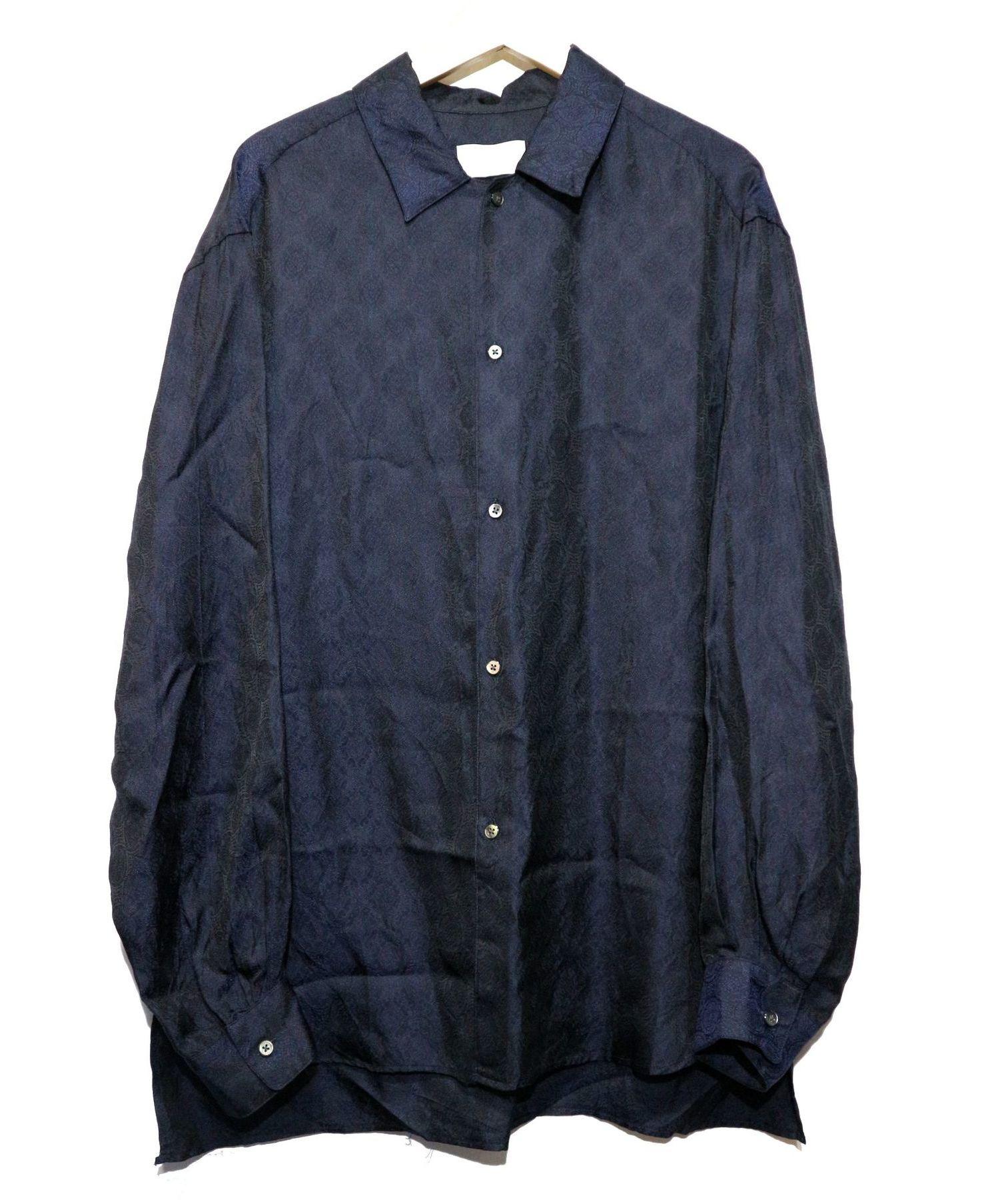 URU (ウル) キュプラシャツ ネイビー サイズ:2 18FCU02