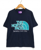 THE NORTHFACE PURPLELABEL（）の古着「H/S Logo Pocket Tee」｜ネイビー