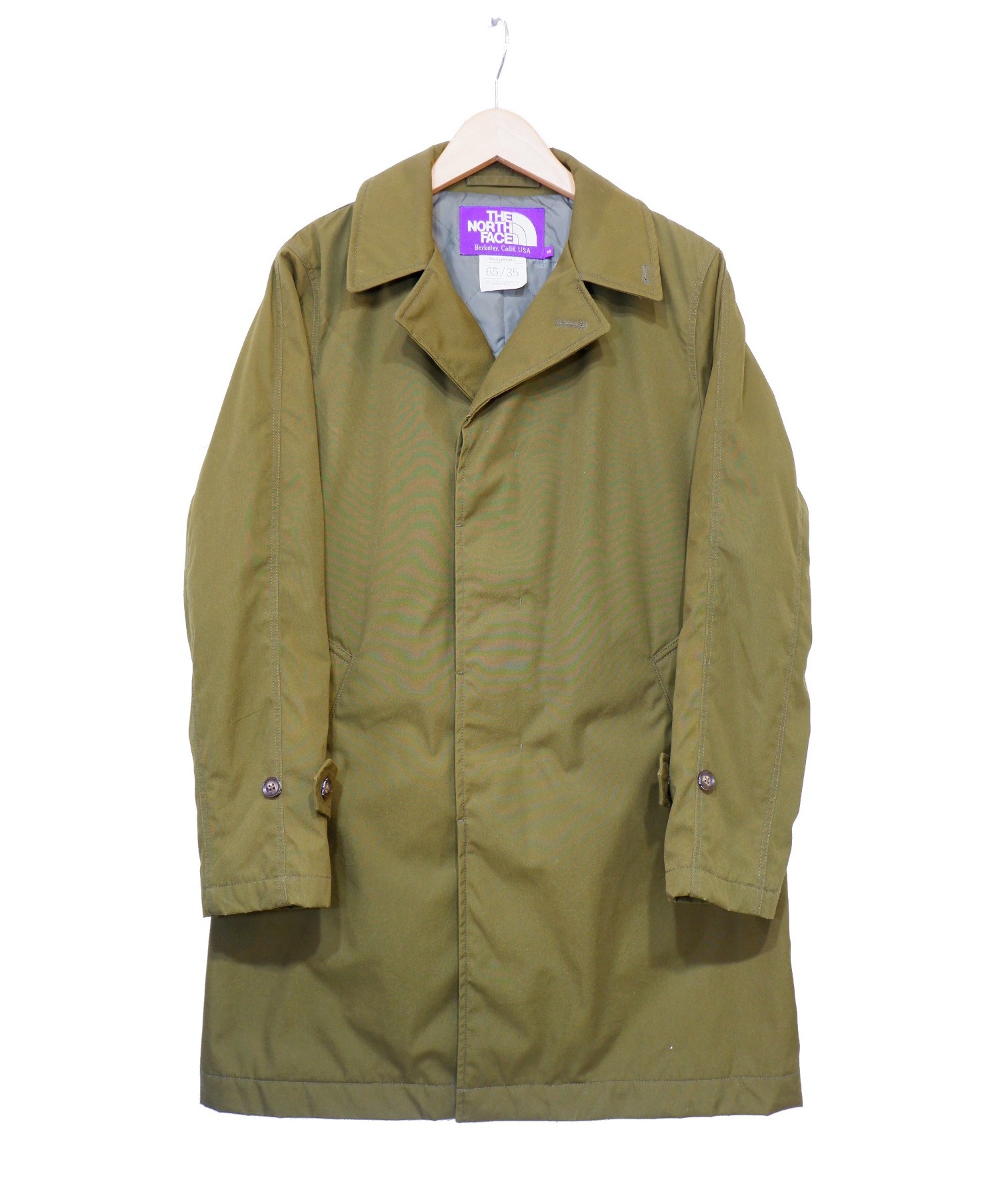 中古 古着通販 The Northface Purplelabel ザノースフェイスパープルレーベル 中綿ステンカラーコート オリーブ サイズ S ブランド 古着通販 トレファク公式 Trefac Fashion