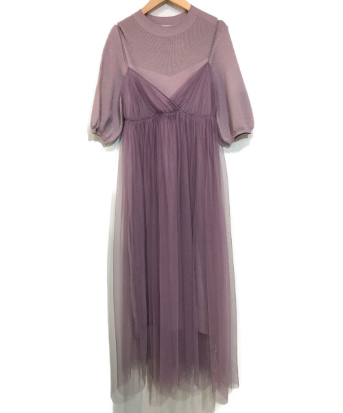 中古 古着通販 Snidel スナイデル キャミレイヤードワンピース パープル サイズ Free ブランド 古着通販 トレファク公式 Trefac Fashion 中古 古着通販 Snidel スナイデル キャミレイヤードワンピース パープル サイズ Free ブランド 古着通販 トレファク公式 Trefac Fashion