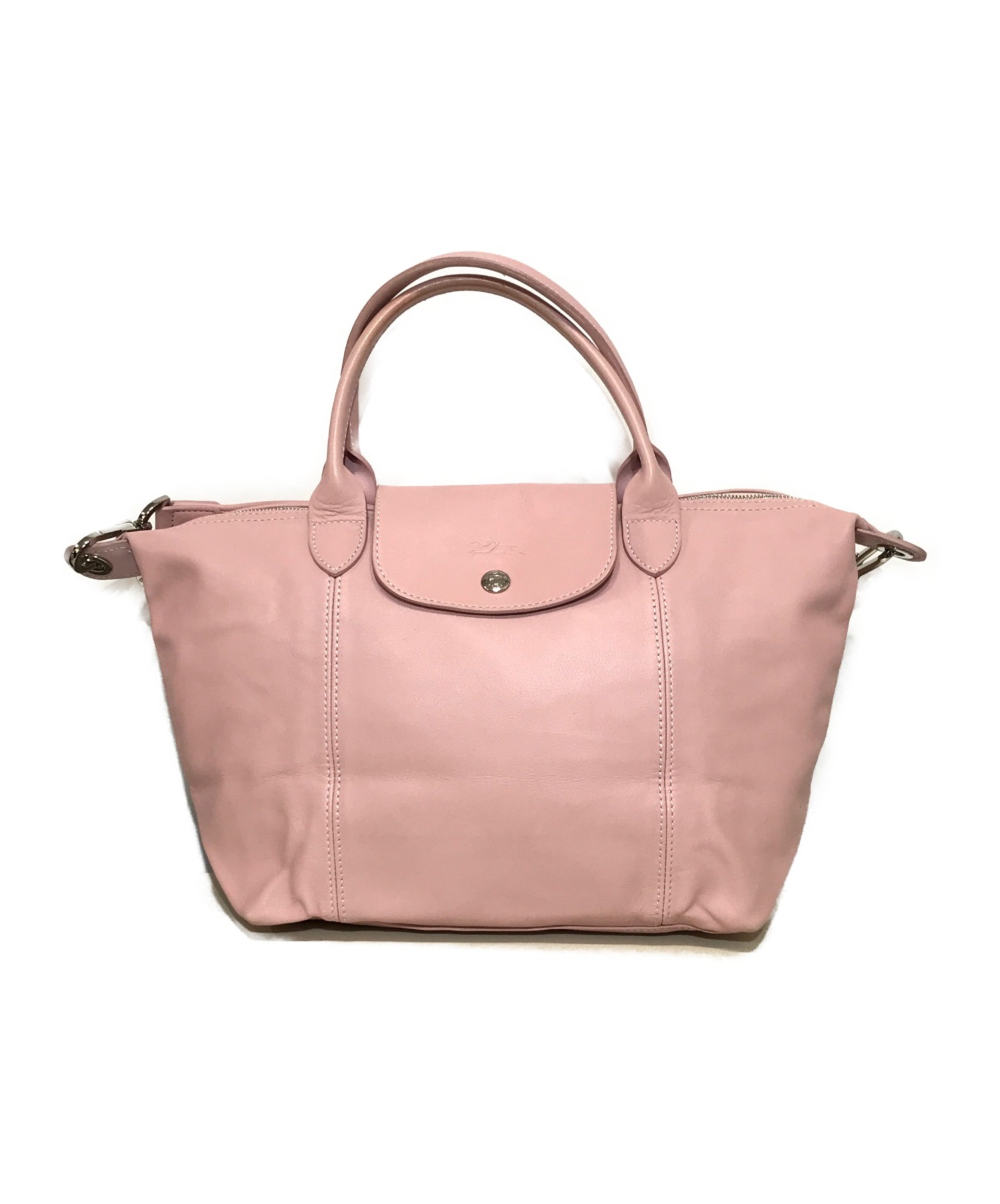 longchamp le pliage hot pink
