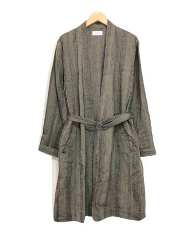 【中古・古着通販】かぐれ (カグレ) BRAIN robe coat グレー サイズ:Free｜ブランド・古着通販 トレファク公式 ...