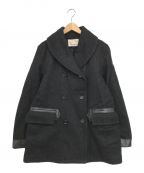 Trophy Clothing（トロフィークロージング）の古着「MACKINAW WOOL COAT」｜ブラック