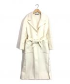 ALL SAINTS（オールセインツ）の古着「Hazel Wool Blend Coat」｜ホワイト
