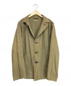KAPITAL（キャピタル）の古着「1800C杢サージジャンゴPコート」｜オリーブ