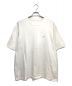 ENNOY（エンノイ）の古着「ラバーロゴ半袖Tシャツ」｜ホワイト