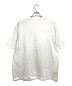 ENNOY (エンノイ) ラバーロゴ半袖Tシャツ ホワイト サイズ:L：4800円