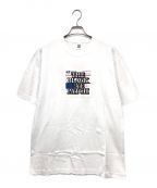 THE BLACK EYE PATCH（）の古着「PRIORITY LABEL TEE WHITE」｜ホワイト