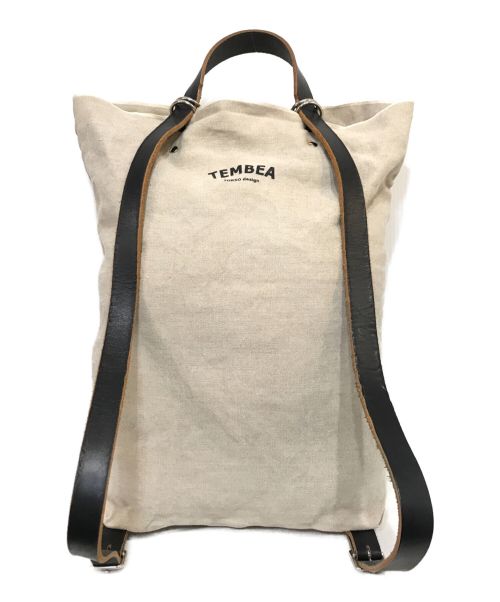 TEMBEA（テンベア）TEMBEA (テンベア) スクールバッグ ベージュの古着・服飾アイテム