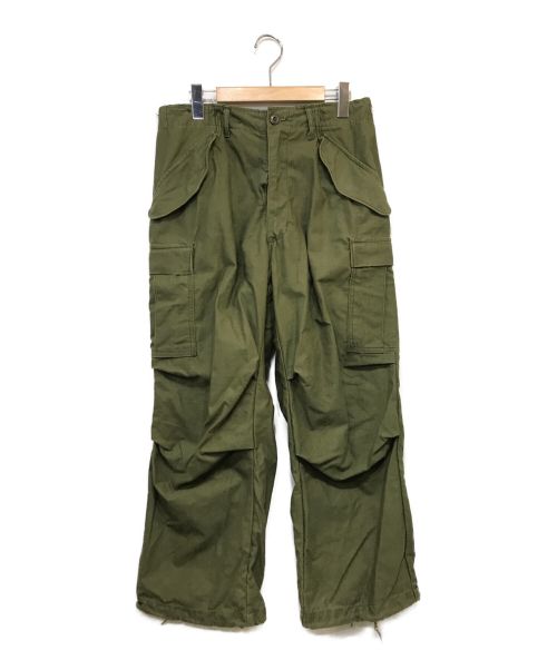 US ARMY（ユーエスアーミー）US ARMY (ユーエスアーミー) M-65 Trousers カーキ サイズ:SMALL/SHORTの古着・服飾アイテム