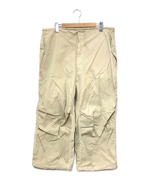 US ARMY（ユーエス アーミー）US ARMY (ユーエス アーミー) Snow Camo Over Pants ベージュ サイズ:不明の古着・服飾アイテム