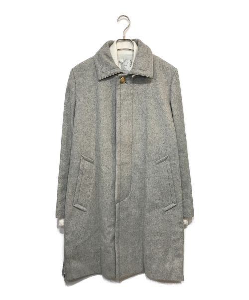 sacai（サカイ）sacai (サカイ) MA-1 ドッキングコート グレー サイズ:2の古着・服飾アイテム