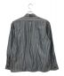 TENDERLOIN (テンダーロイン) ストライプワークシャツ グレー サイズ:MEDIUM：5800円