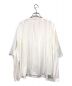 BEARDSLEY (ビアズリー) 後ろプリーツゆるTシャツ ホワイト サイズ:Free：3480円